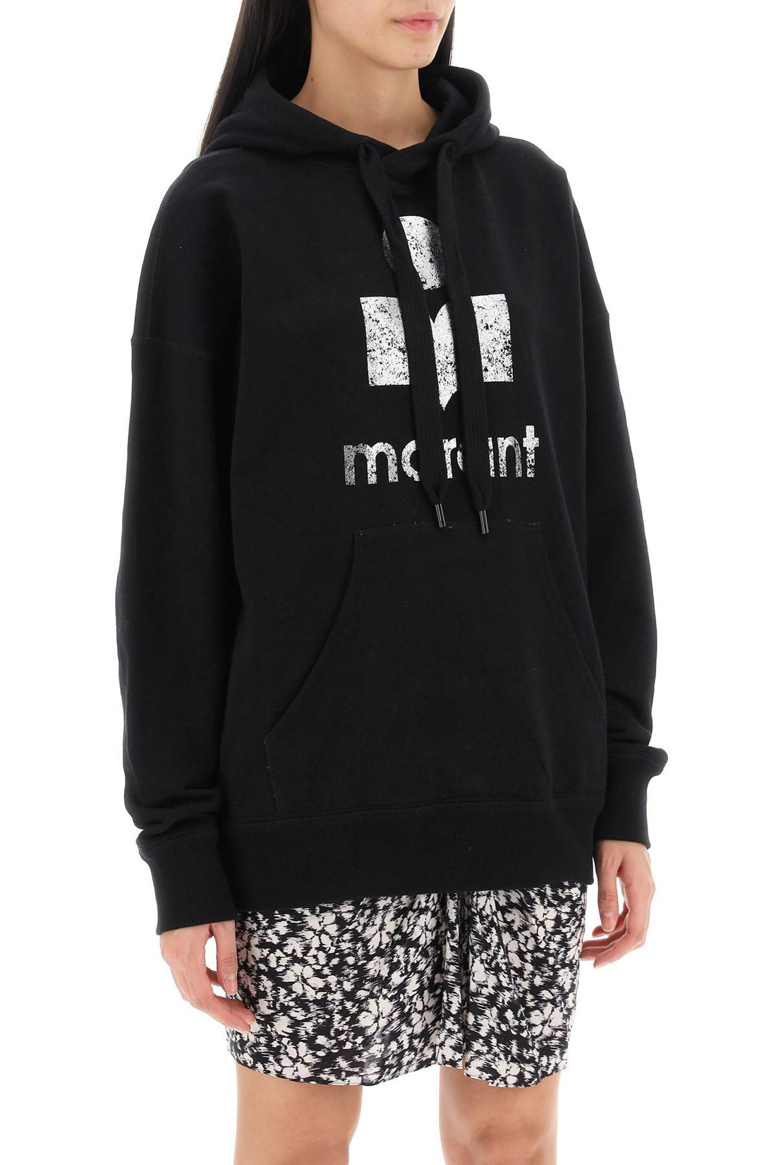 mansel sweatshirt with metallic logo