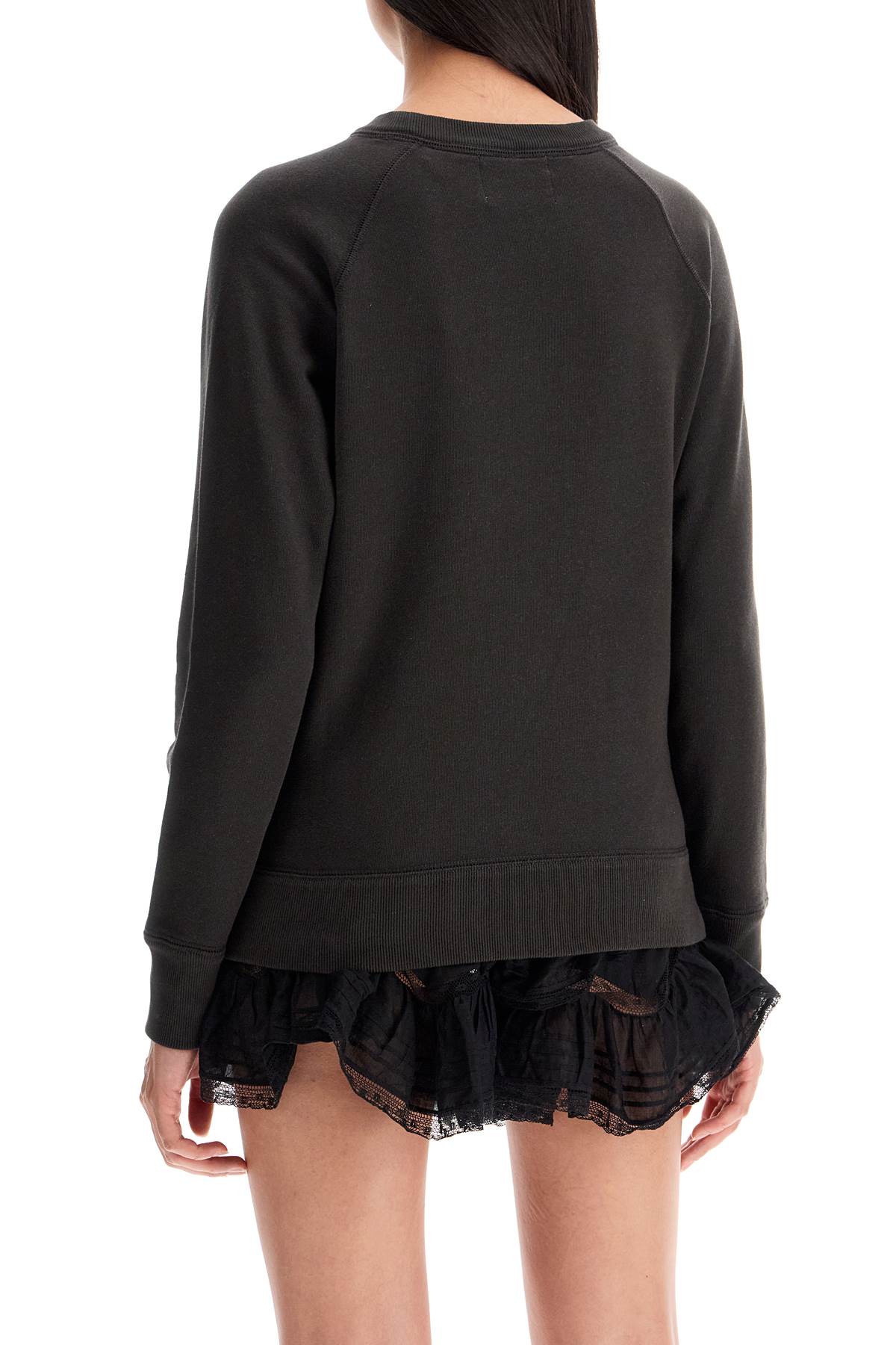 milla cotton sweatshirt with round neck