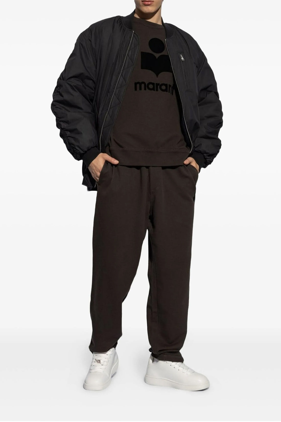 MARANT M mikoy sweatshirt in brushed cotton jersey