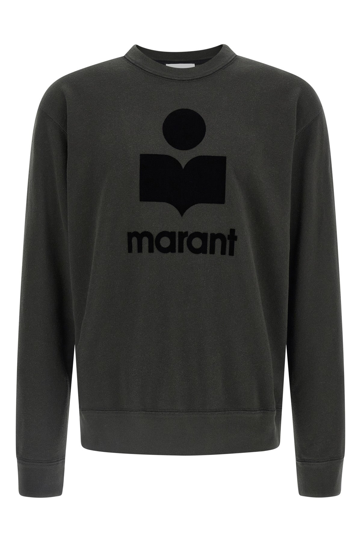 mikoy sweatshirt in brushed cotton jersey