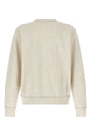mikoy sweatshirt in melange brushed cotton jersey