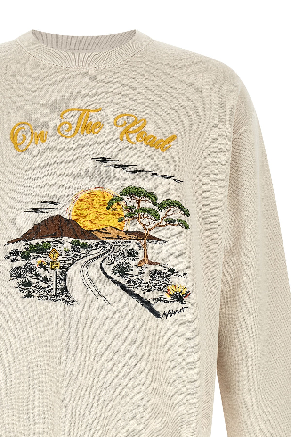 the marant mikoy-gb crew neck sweatshirt