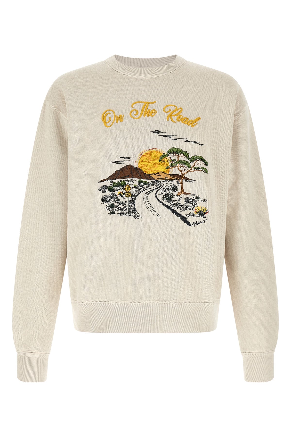 the marant mikoy-gb crew neck sweatshirt