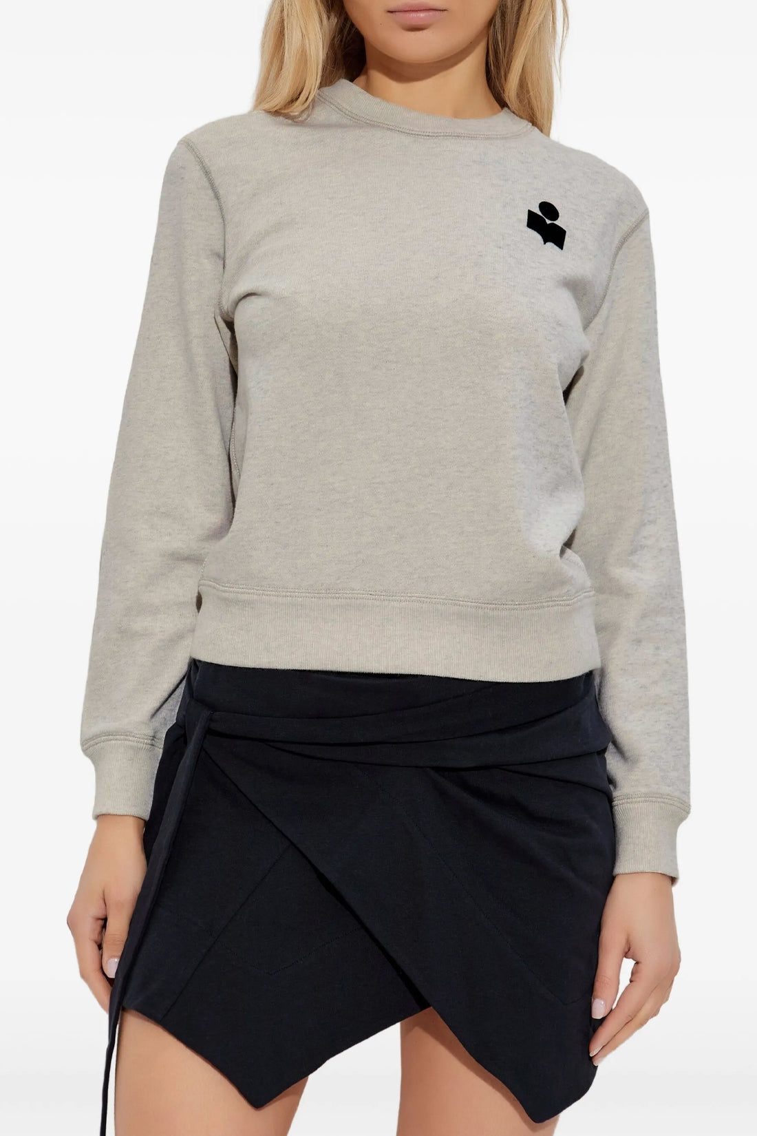MARANT ETOILE 40 maurine sweatshirt in gauze cotton