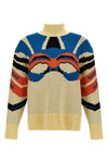jacquard wool sweater
