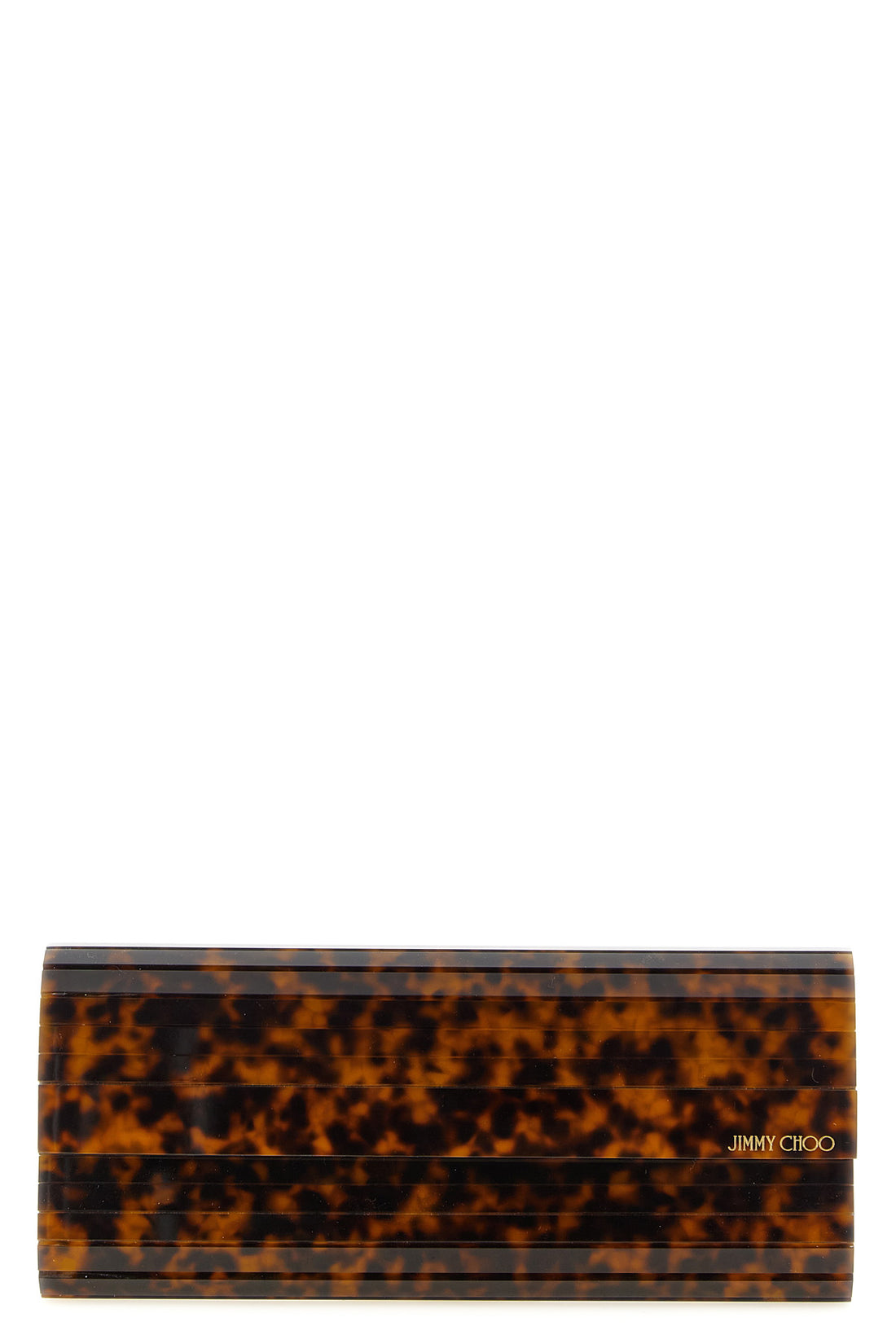 JIMMY CHOO OS the jimmy choo sweetie clutch is distinguished by a rigid and elongated silhou
