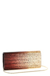 the jimmy choo sweetie clutch catches the eye through a rigid shell