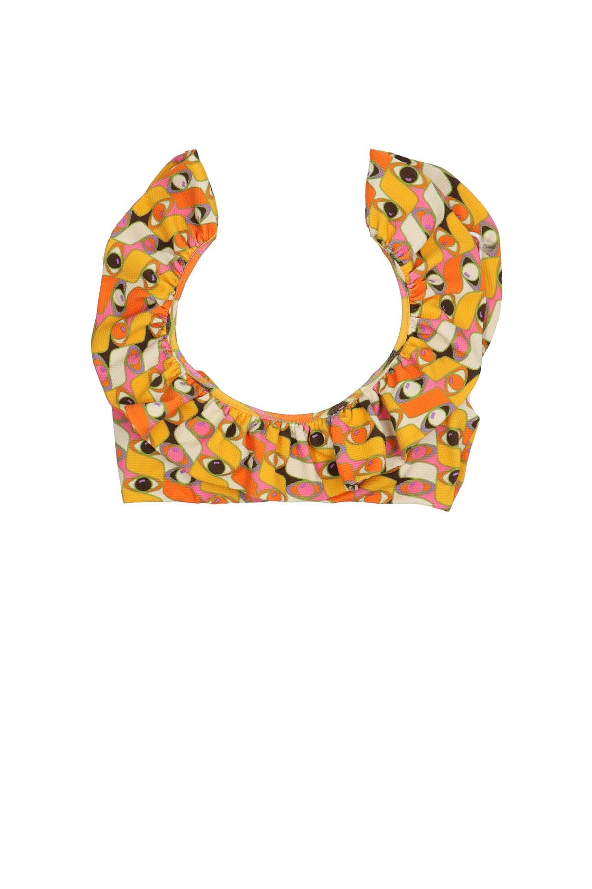 ruffle bikini top
