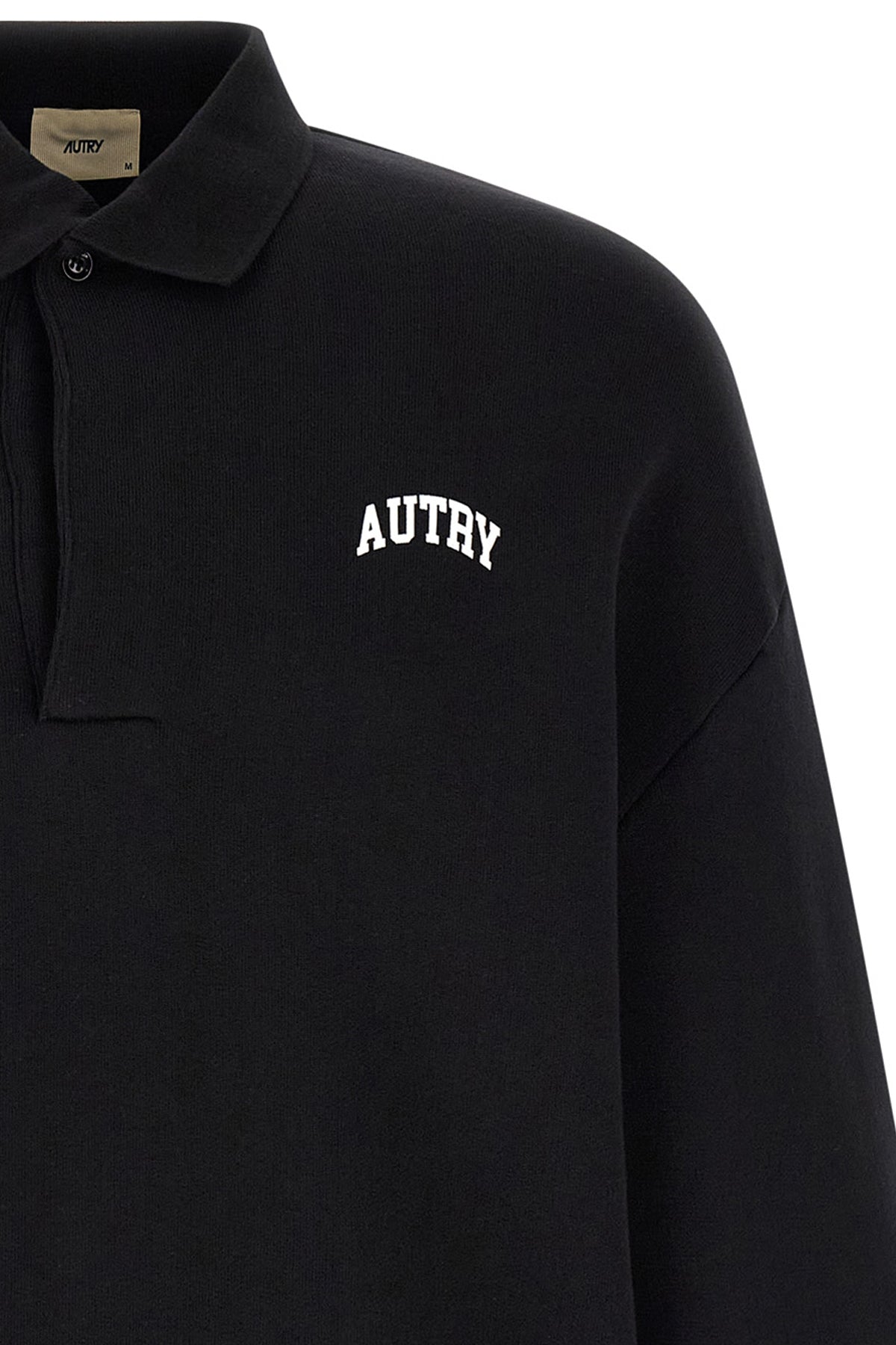 brushed cotton polo shirt