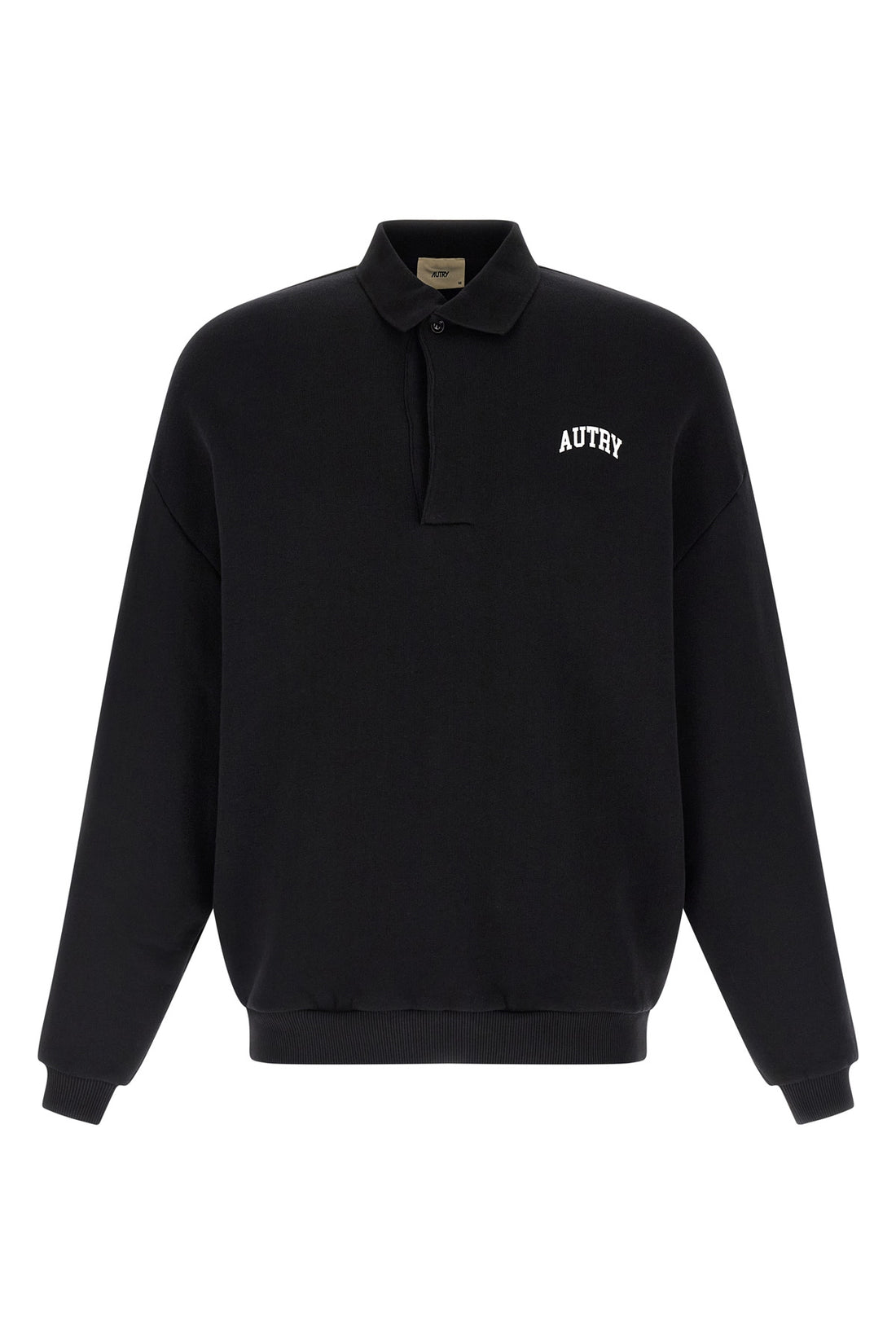 AUTRY L brushed cotton polo shirt