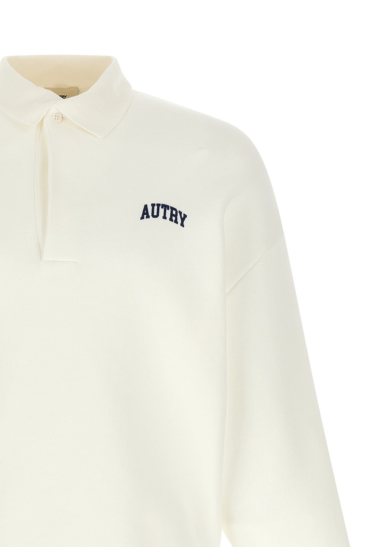 brushed cotton polo shirt