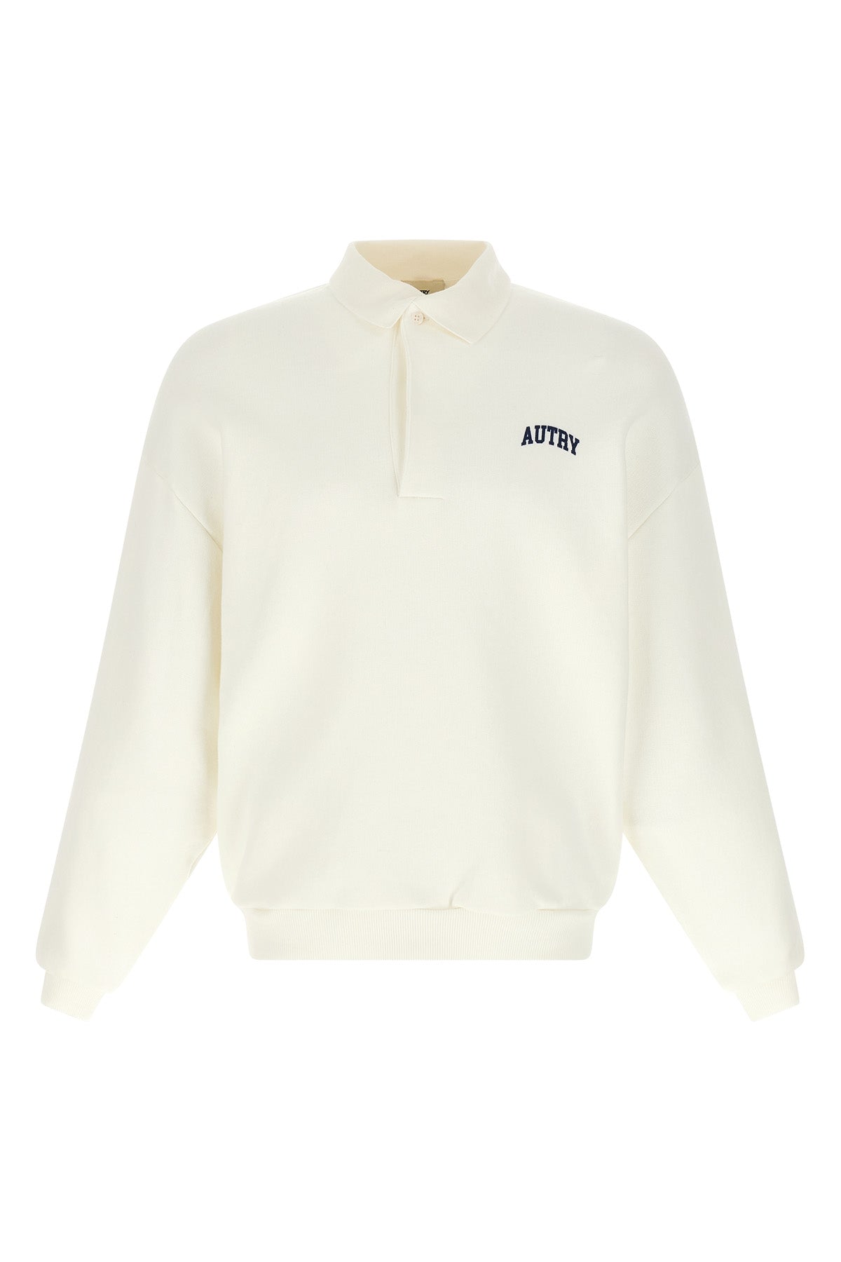 brushed cotton polo shirt