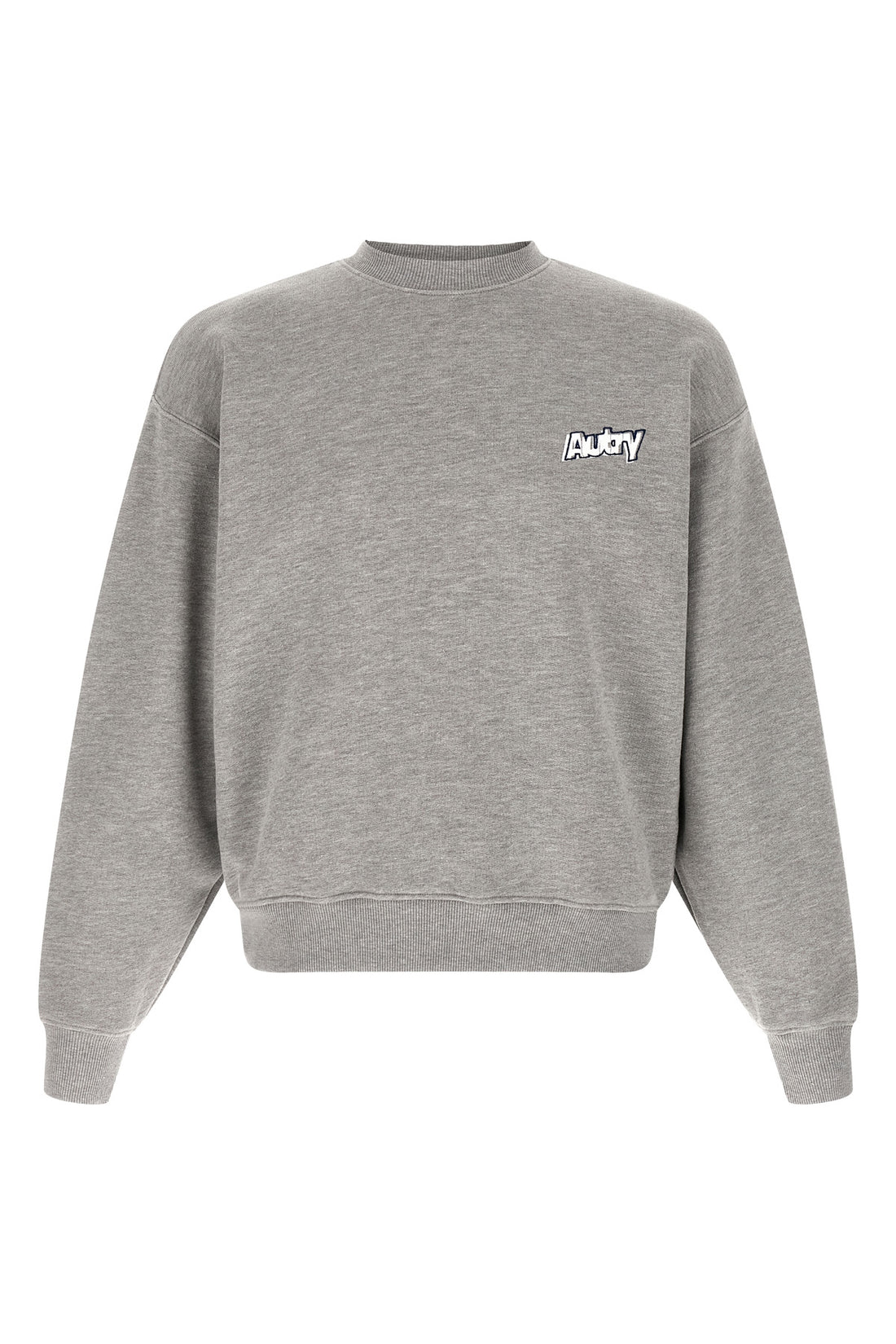 AUTRY L cotton jersey sweatshirt drone mélange