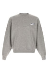 cotton jersey sweatshirt drone mélange