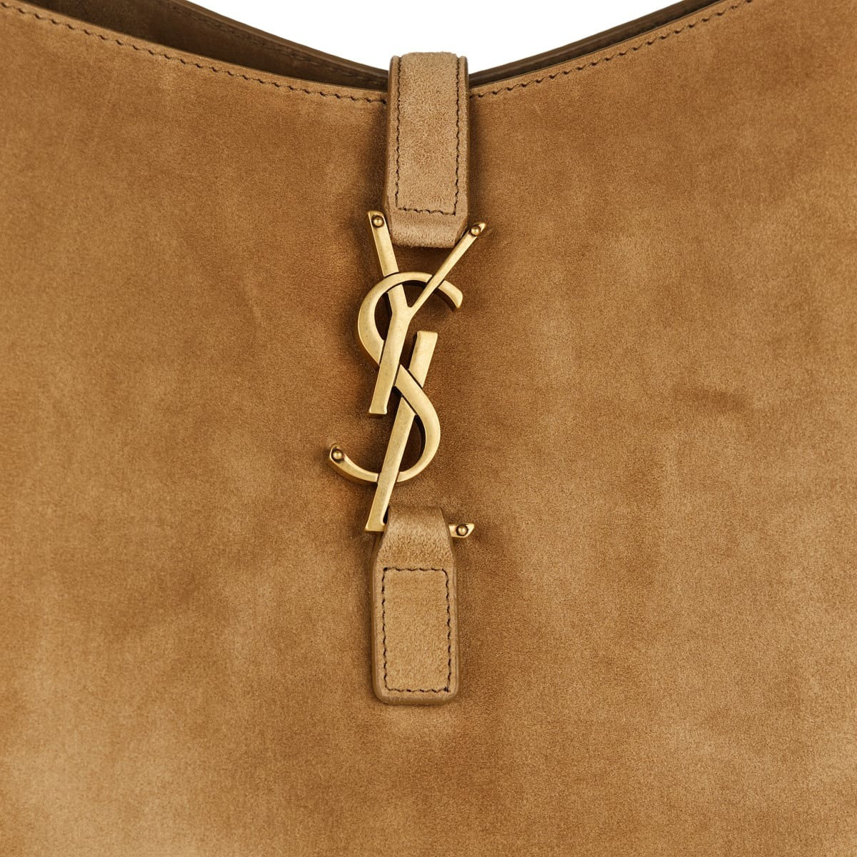 Le 5 a 7 Large Suede Shoulder Bag