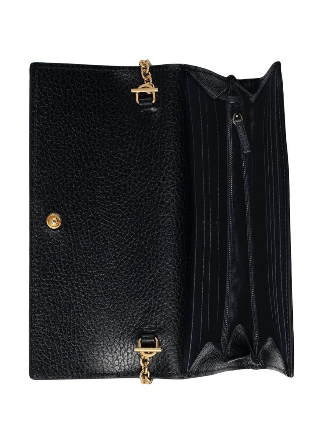 GG Marmont Leather Wallet on Chain