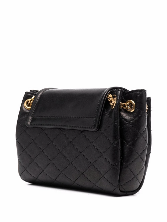 Mini Nolita Black Leather Shoulder Bag