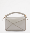 Puzzle Edge Mini Braided Handle Shoulder Bag