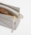 Puzzle Edge Mini Braided Handle Shoulder Bag
