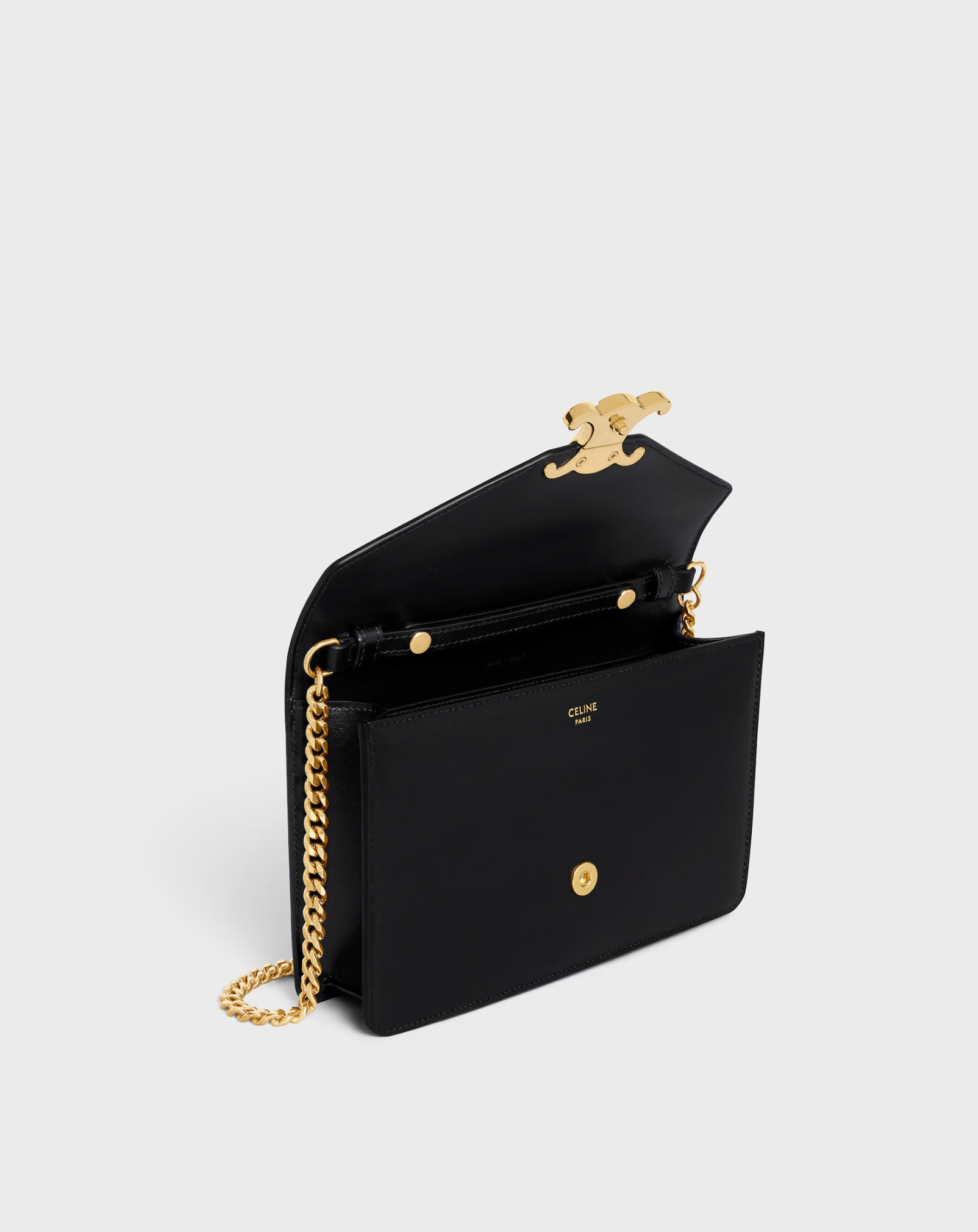 Margo Shiny Calfskin Wallet on Chain