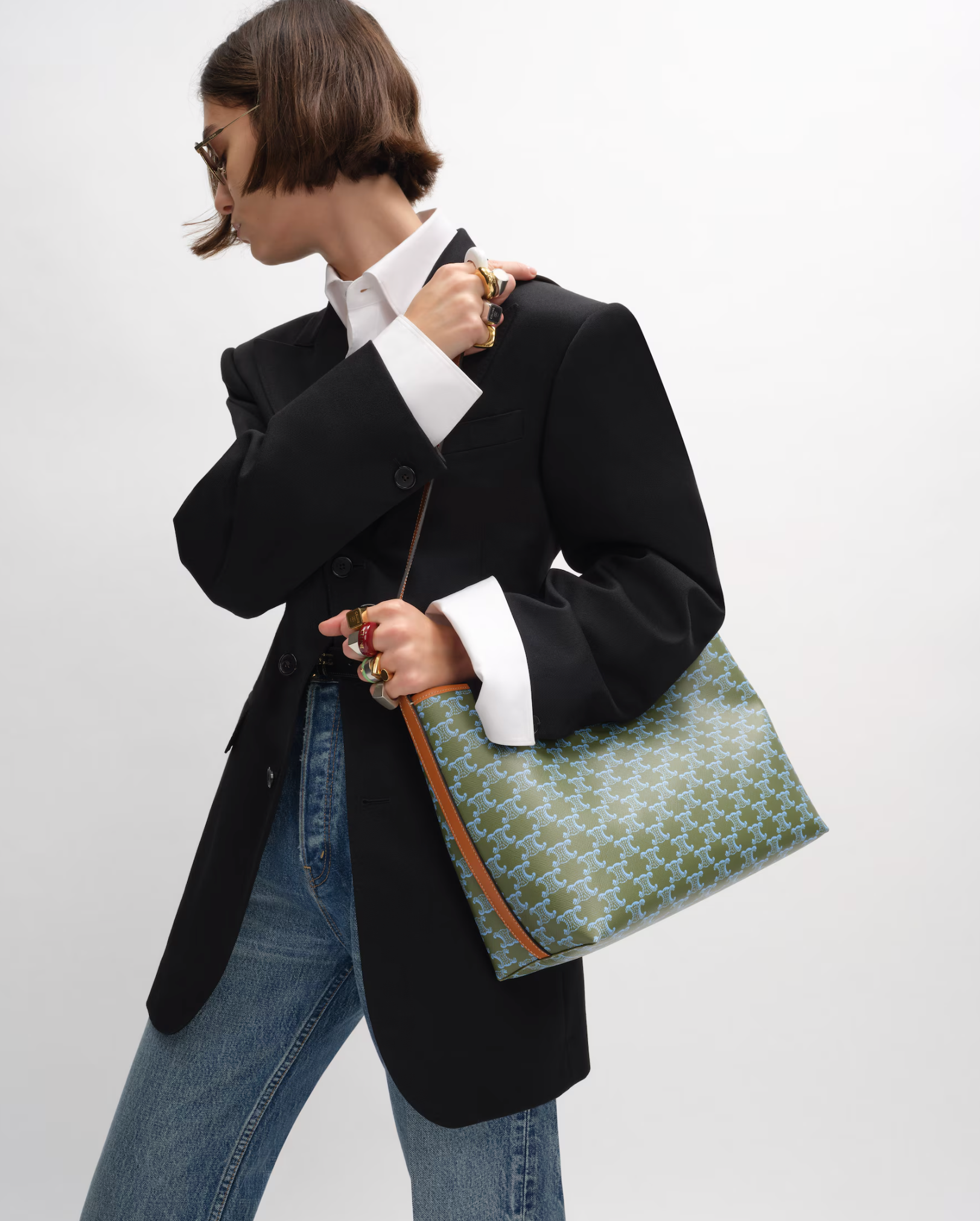 Soft Shopper Triomphe Canvas Bag