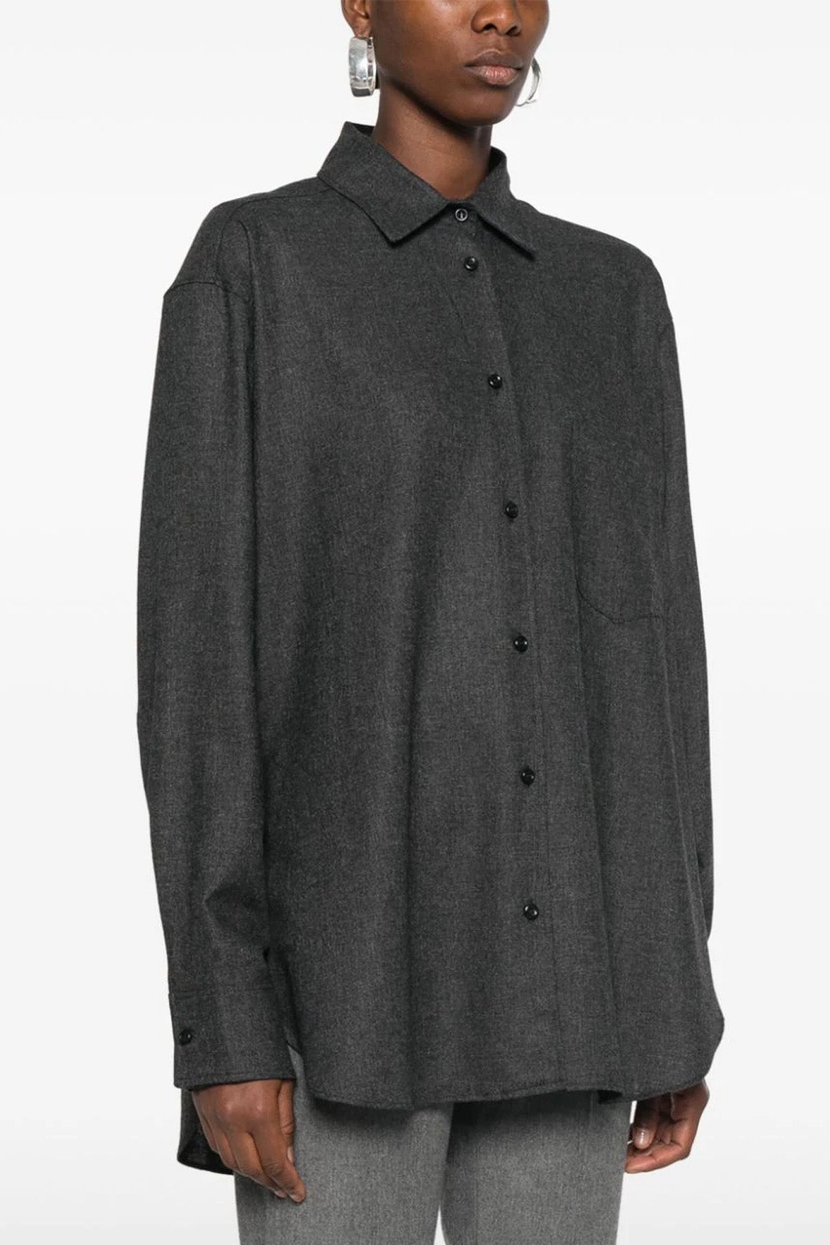 new georgiana wool blend shirt