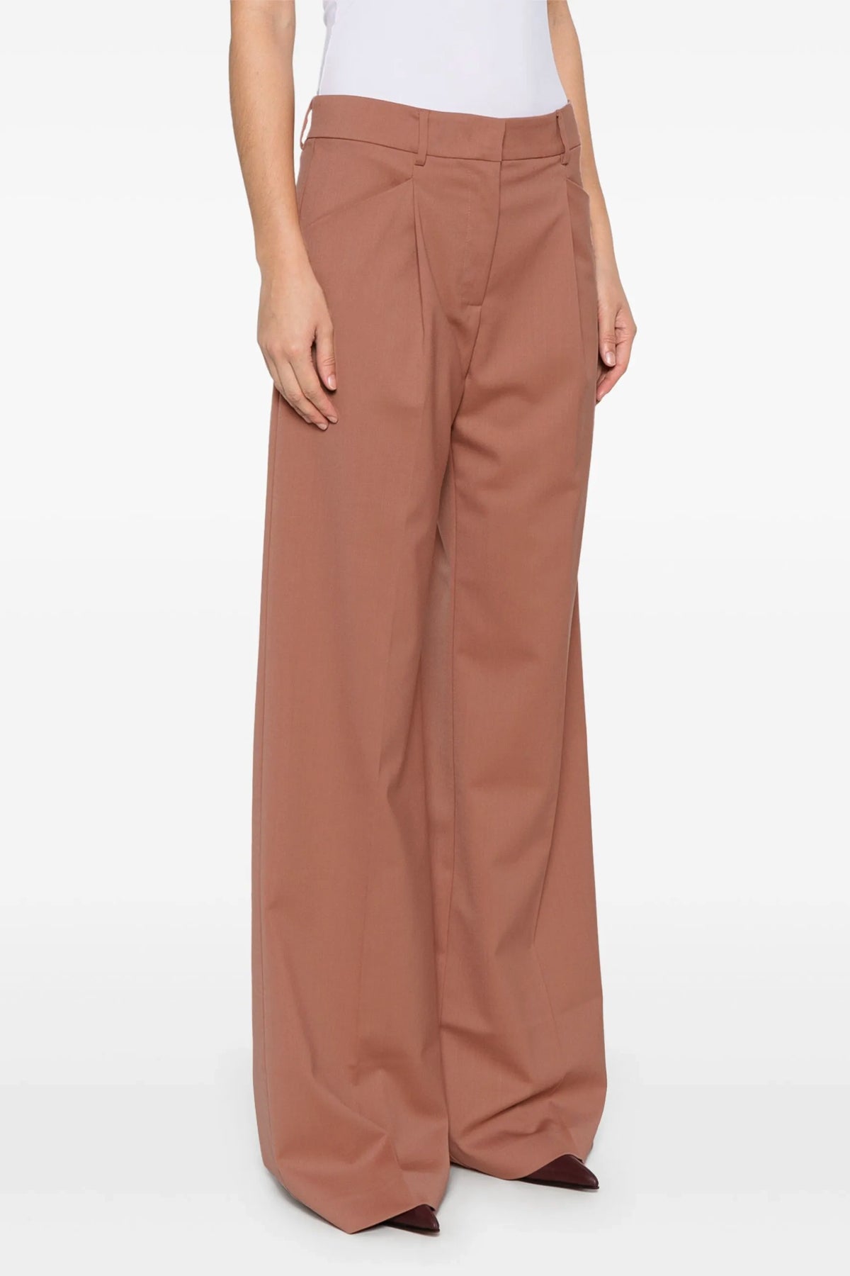 vissia wool blend pants