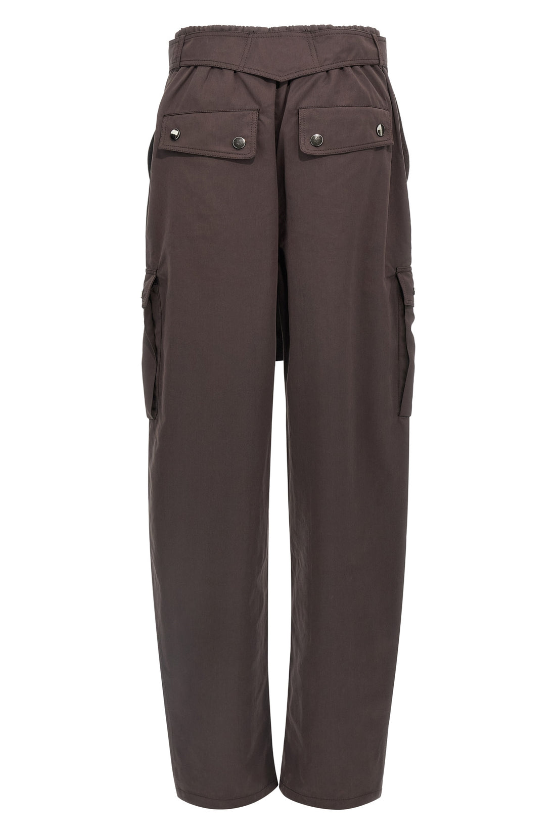 THE ANDAMANE 38 xandra trousers in suede effect fabric