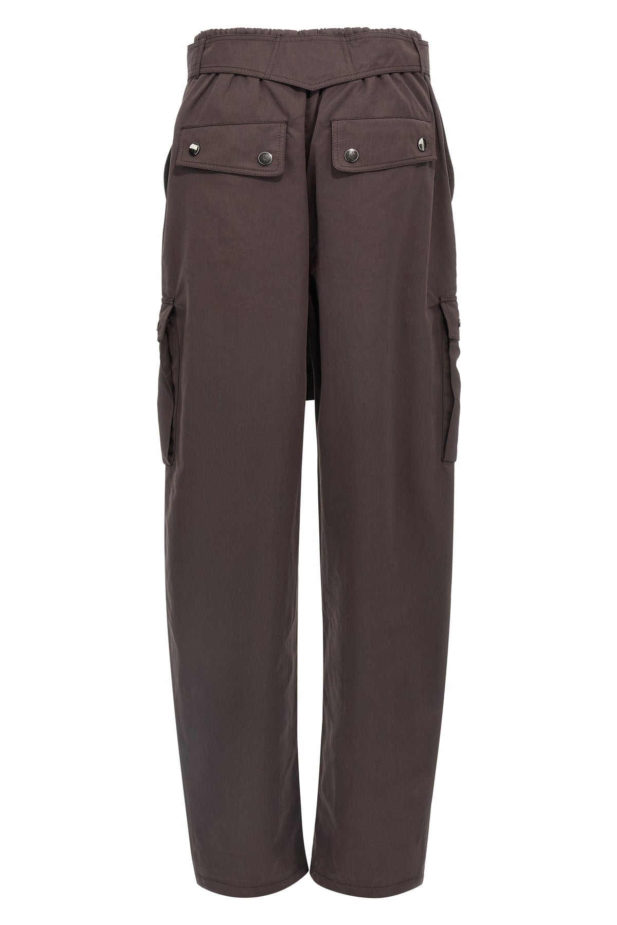 xandra trousers in suede effect fabric