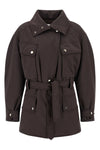xandra jacket jacket in suede effect fabric