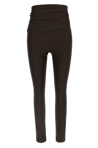 vicky shiny lycra leggings