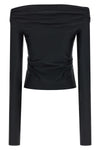wallis shiny lycra top