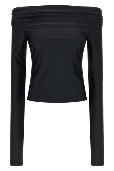 wallis shiny lycra top