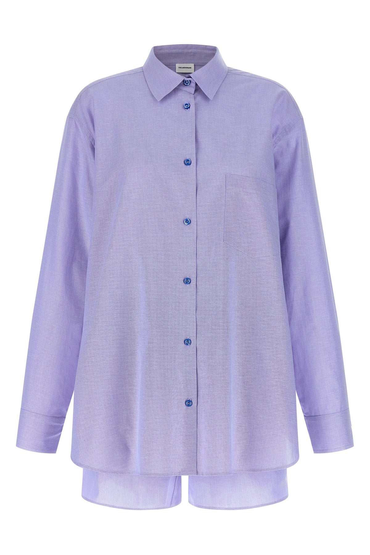 solid oxford cotton georgiana set suit