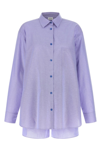 solid oxford cotton georgiana set suit