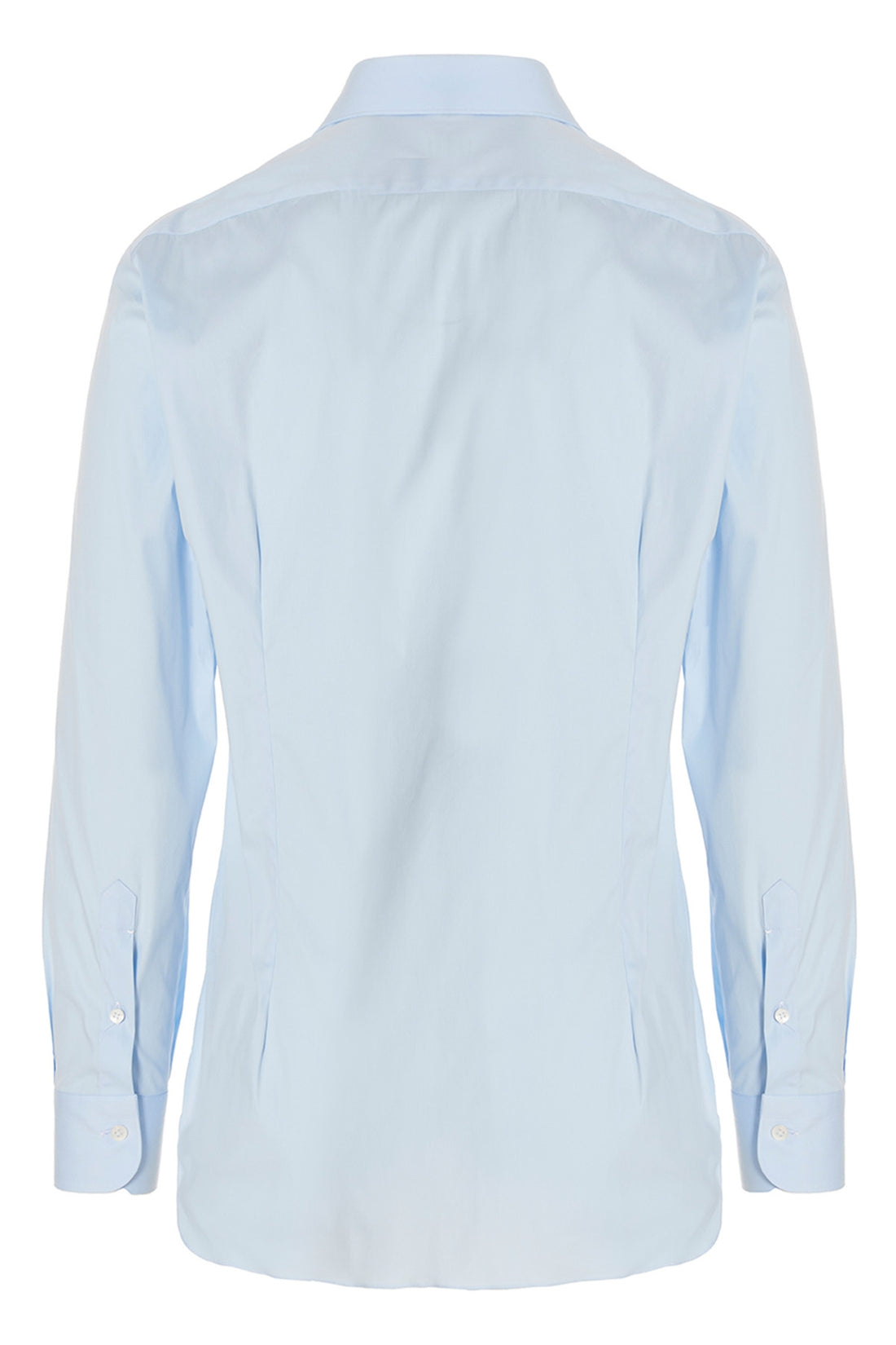 BARBA 38 cm cotton poplin shirt