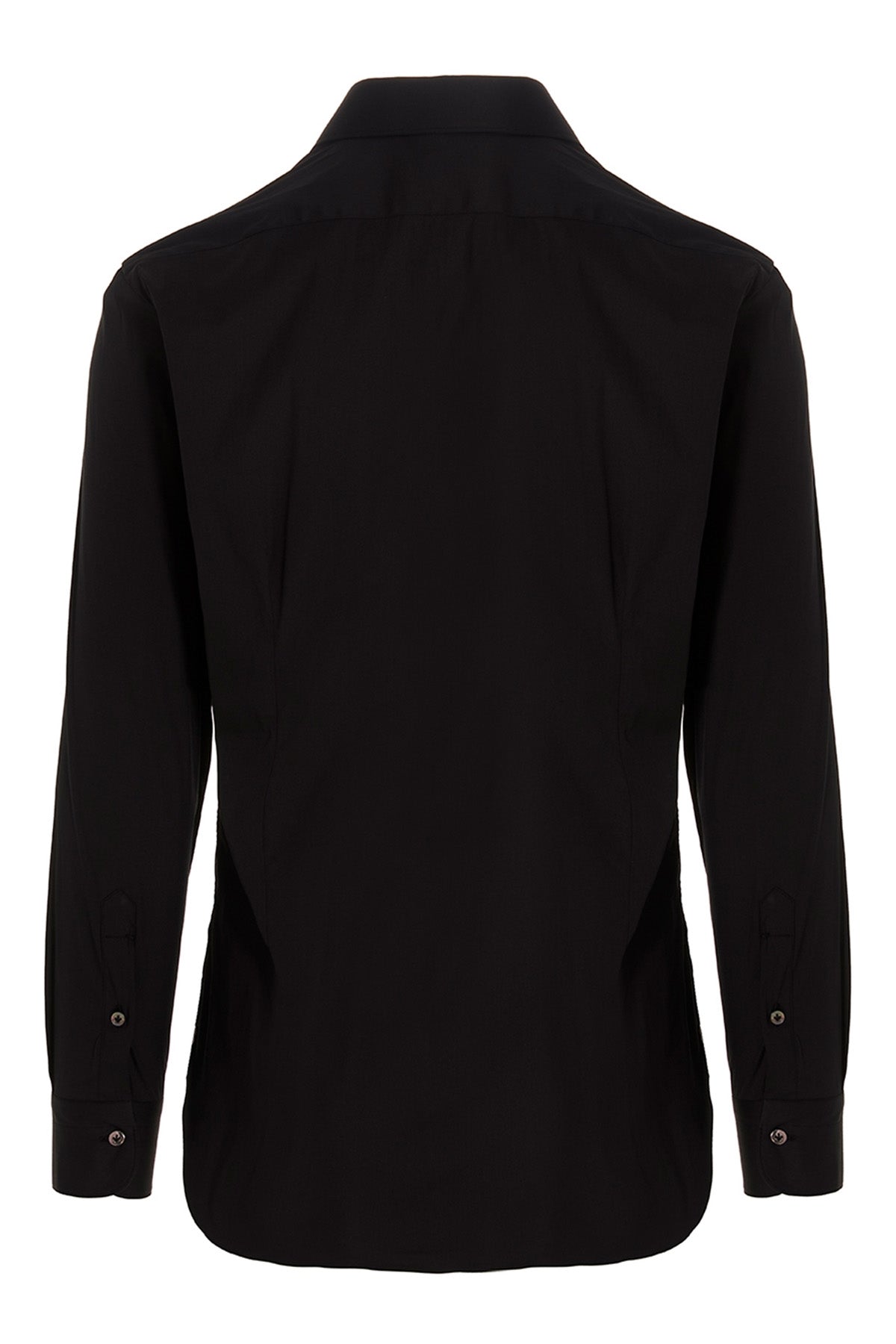 cotton blend poplin shirt