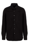 cotton blend poplin shirt