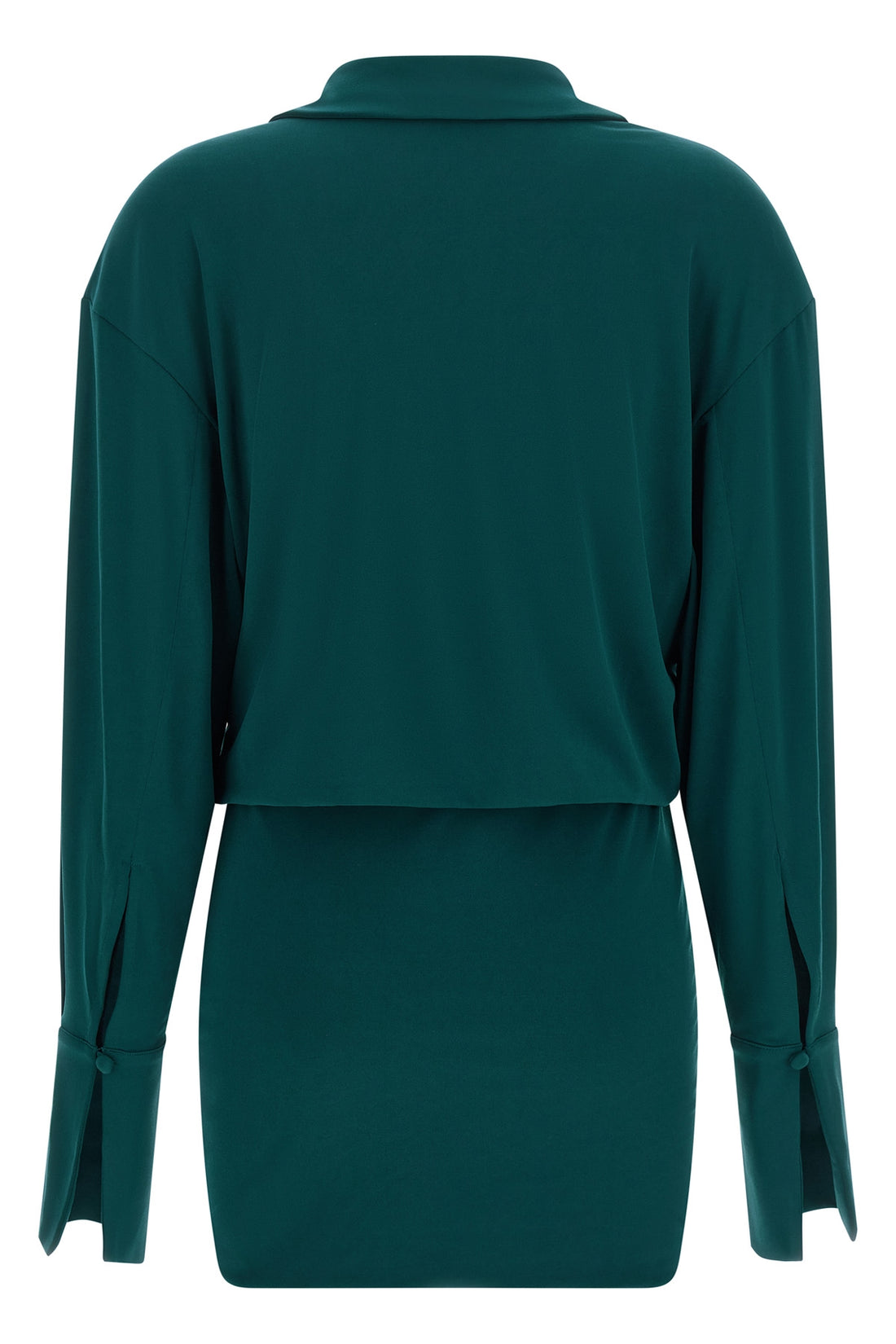 THE ANDAMANE 38 the andamane lilia mini dress defines a bold silhouette through a play of cont