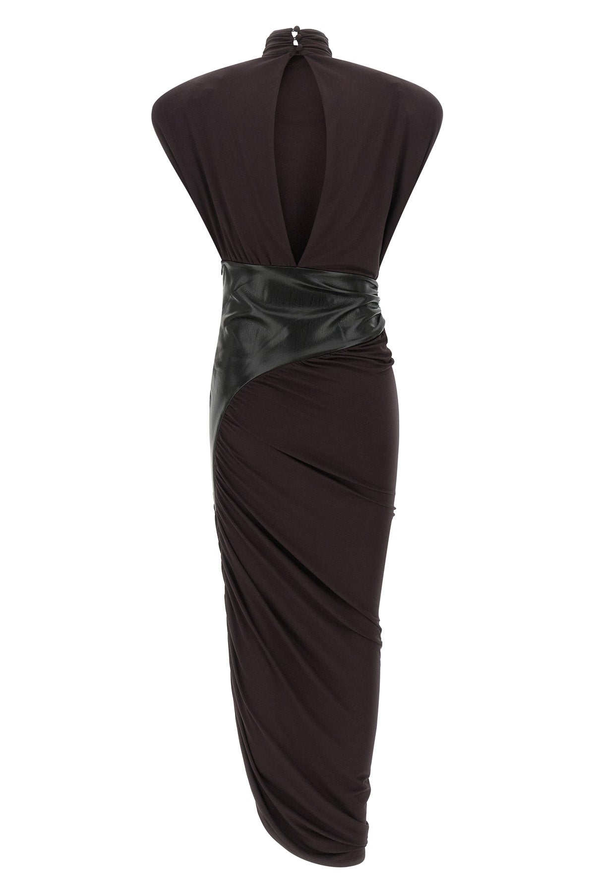 the ursula midi dress the andamane is distinguished by a sculptural silhouette