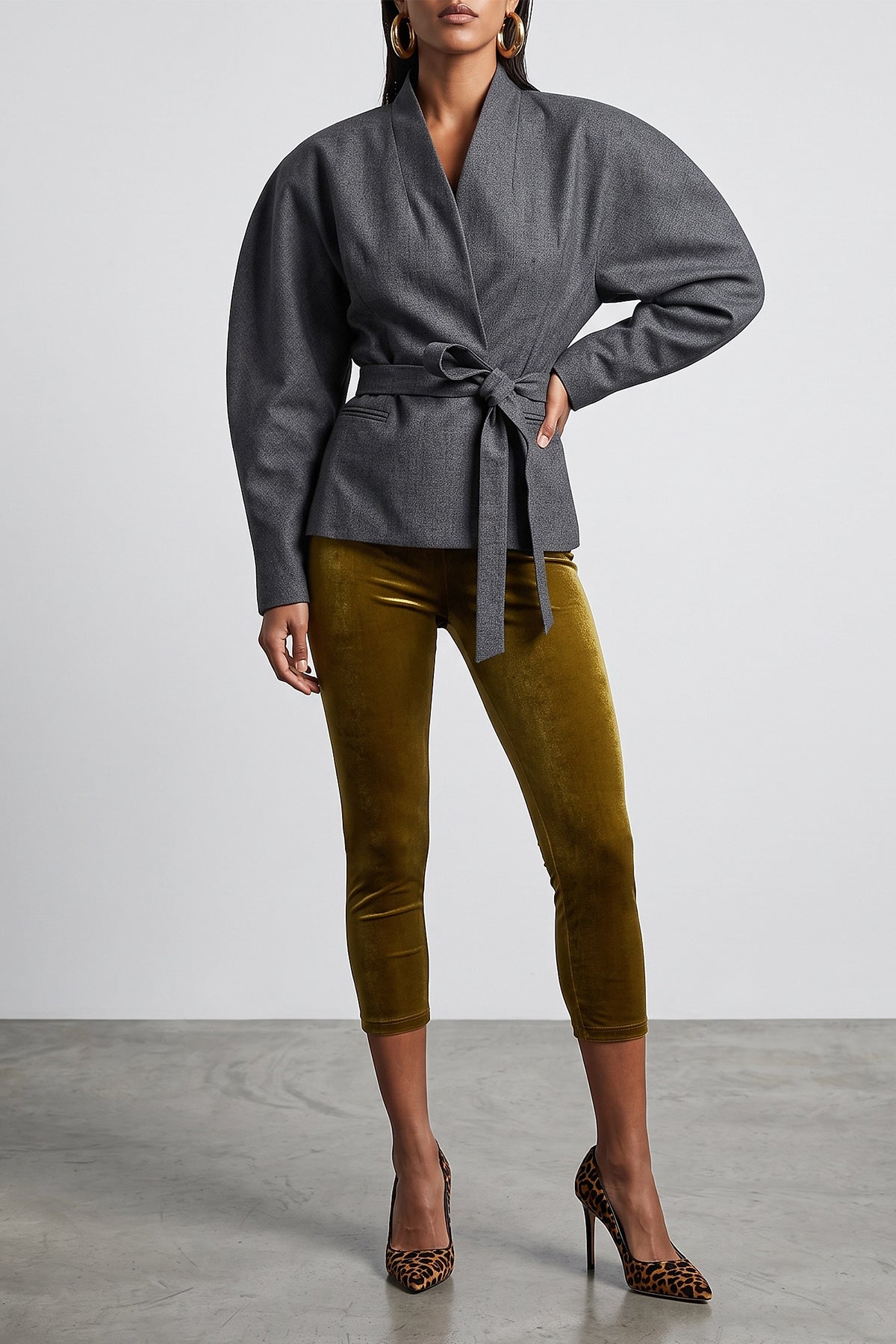 the andamane new holly capri leggings redefine the silhouette through a tight hi