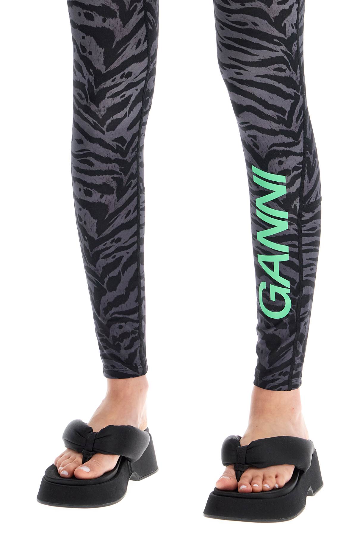 animal print sports leggings