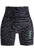 animal print sports shorts