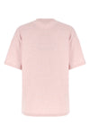 t-shirt in melangé cotton