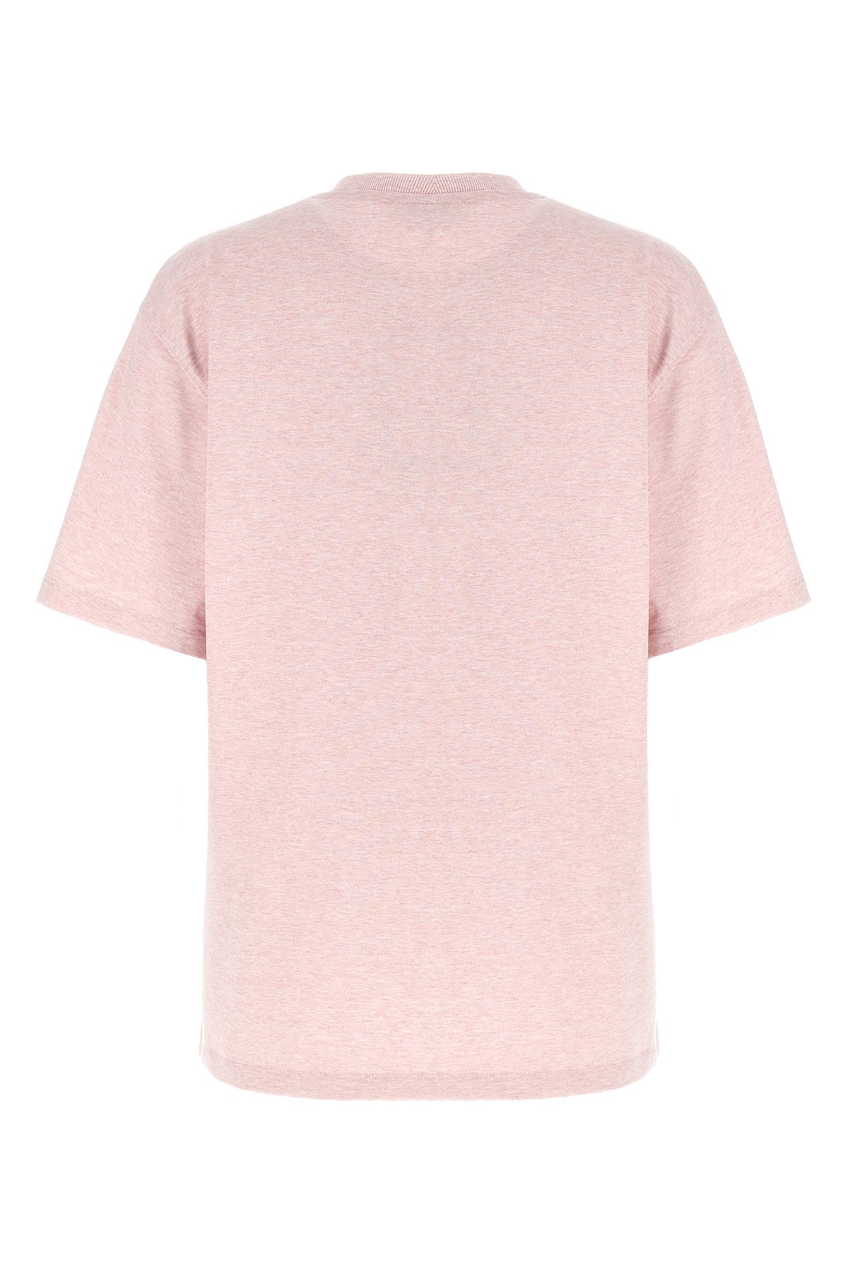 t-shirt in melangé cotton