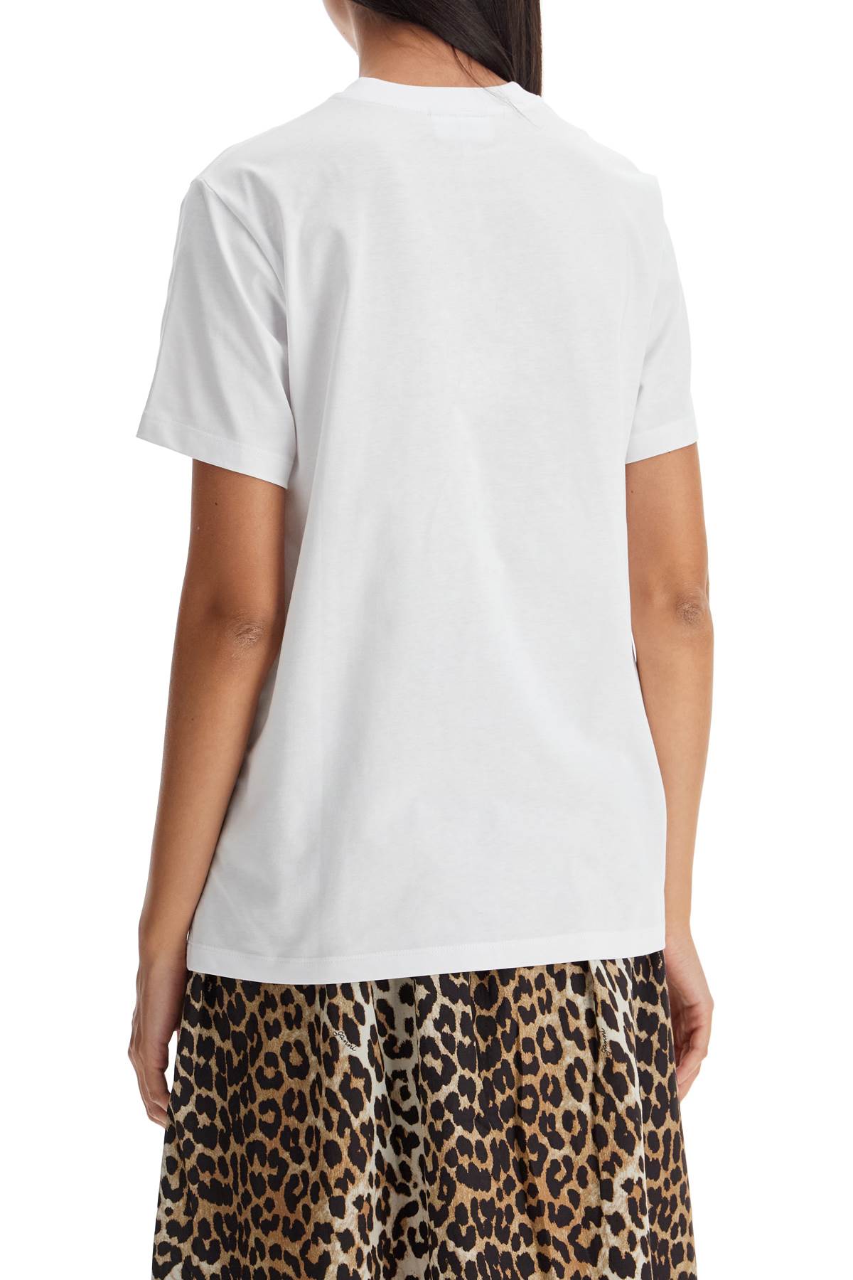 relaxed fit printed t-shirt