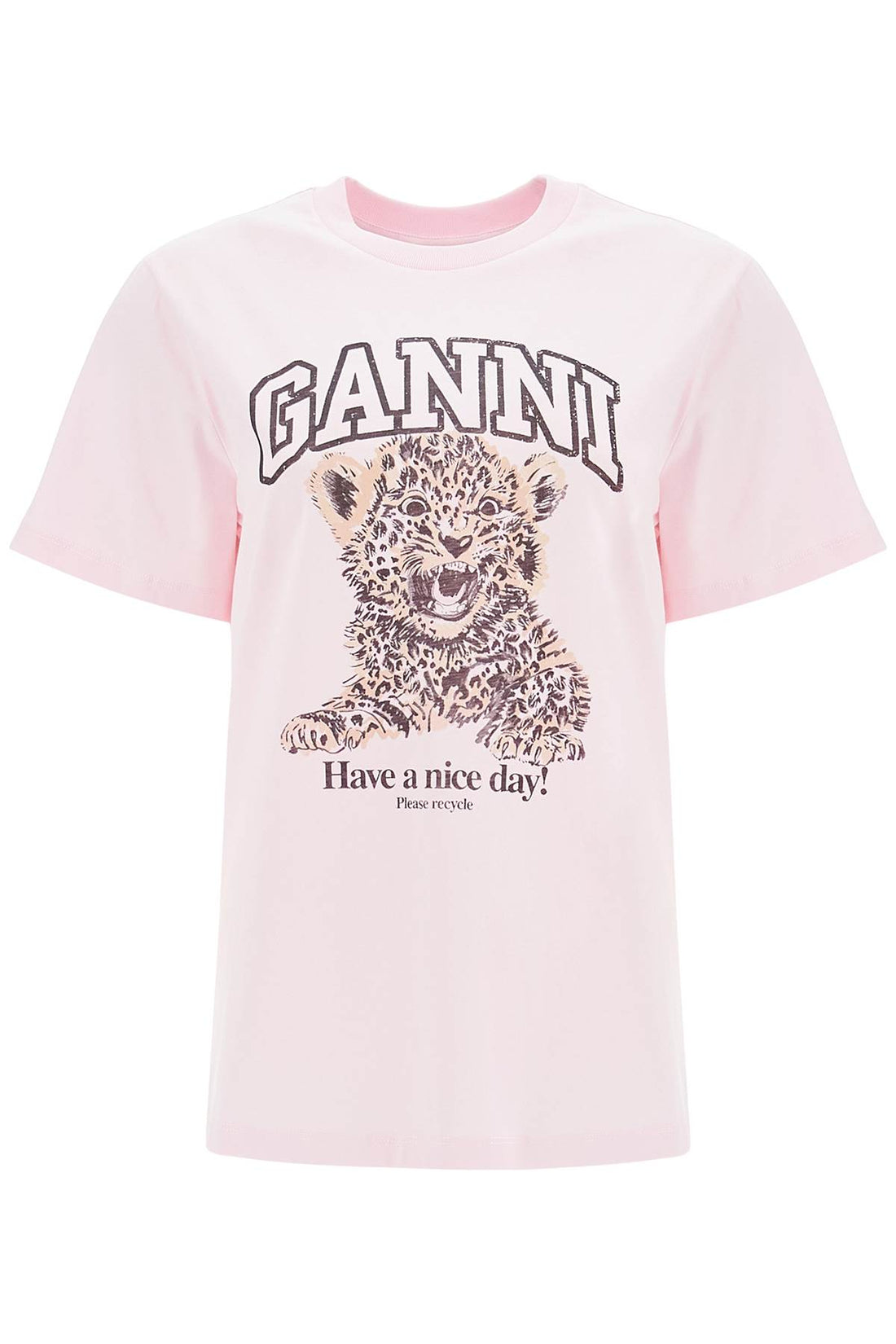 leopard print t-shirt with