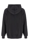 basic jersey cherry hoodie in brushed cotton jersey