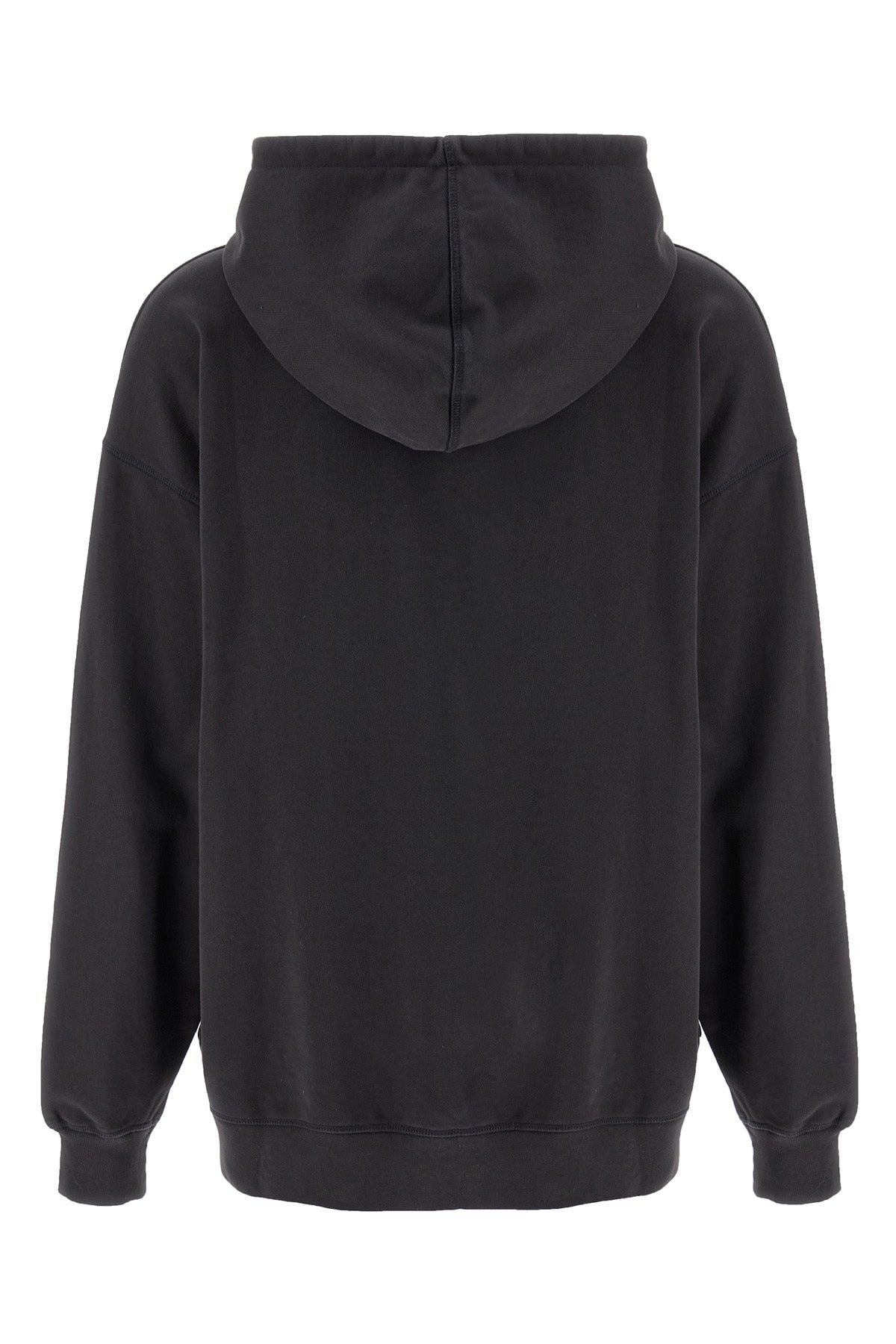 basic jersey cherry hoodie in brushed cotton jersey