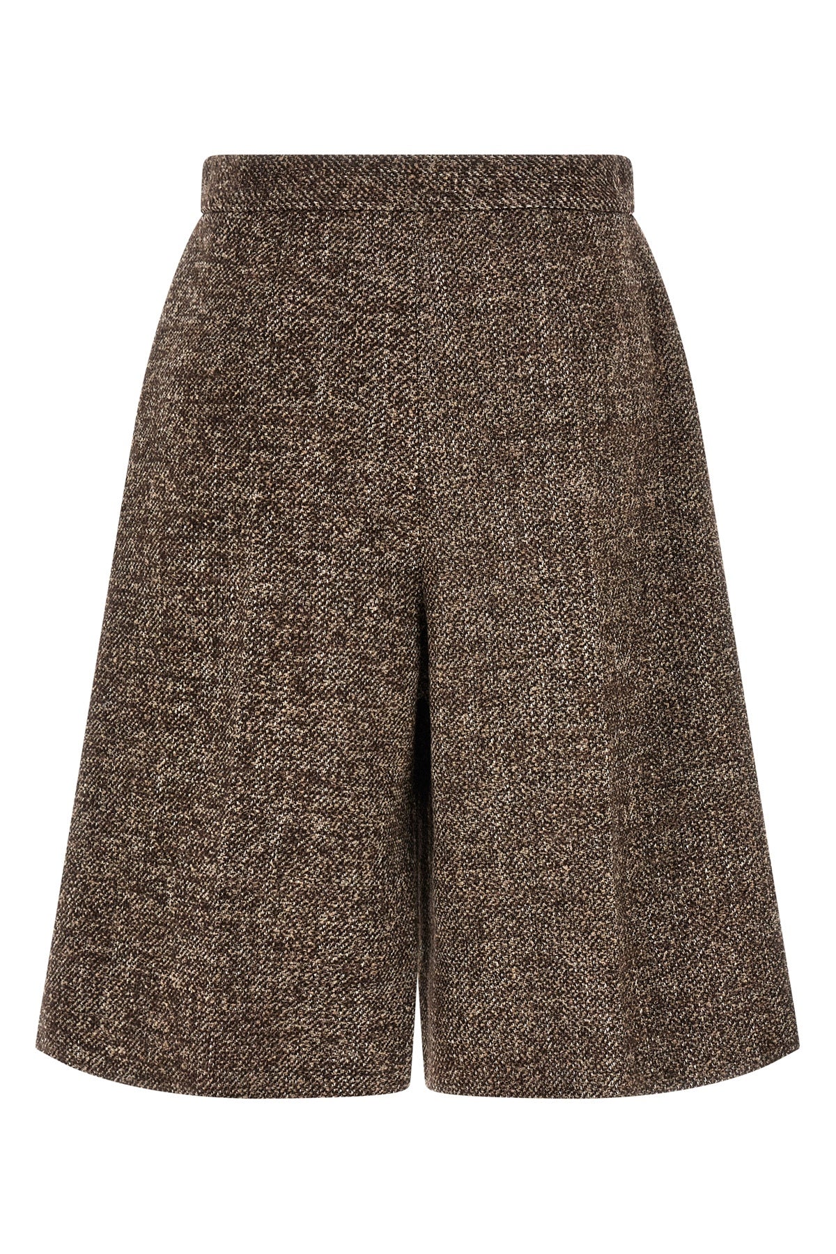 agnona amanda wide bermuda shorts embody sartorial excellence through a structur